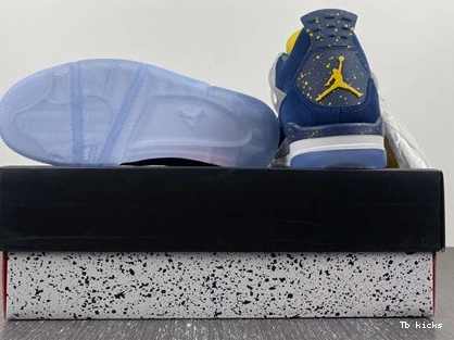 Reps TBK 4 Michigan 3938 Retro AJ4- Soft Jordan 1025